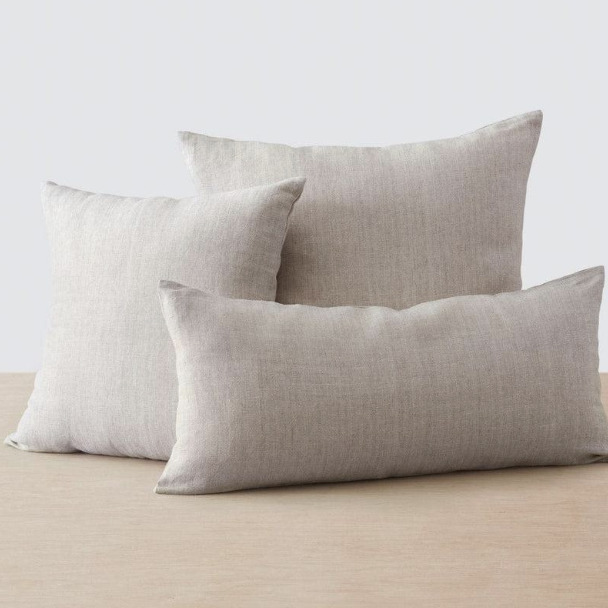 linen throw pillows from The Citizenry