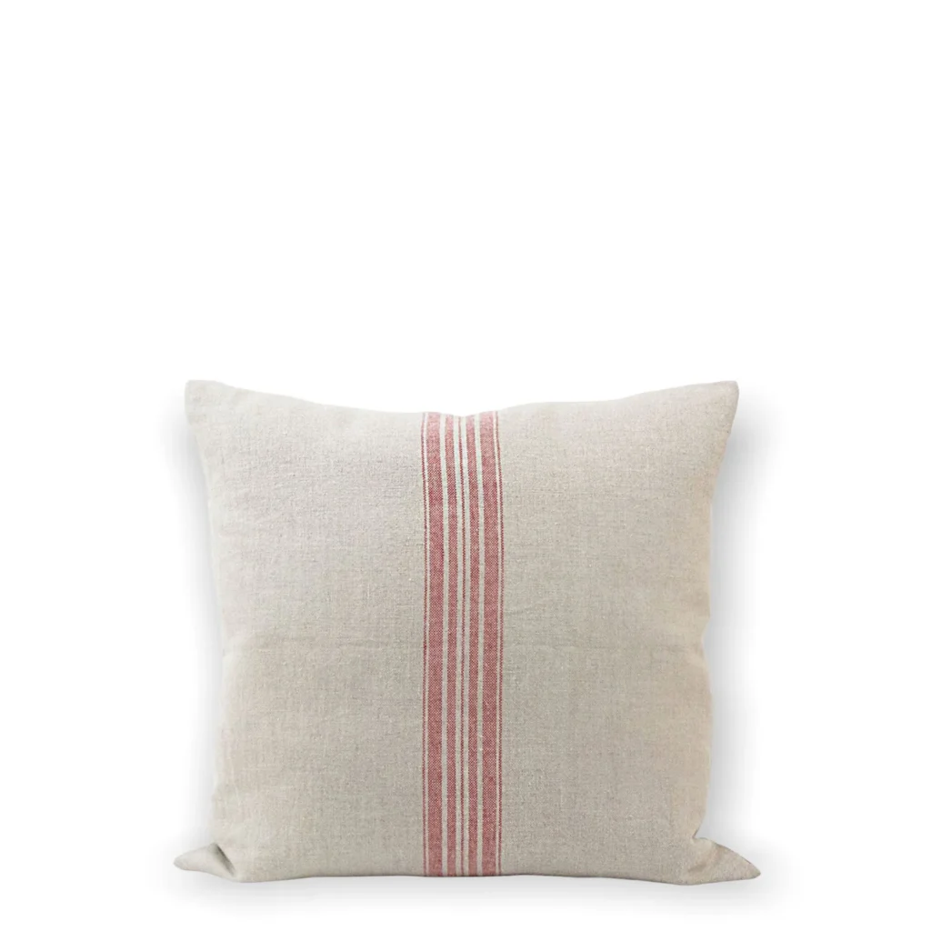 organic linen throw pillow from H+E Goods Company