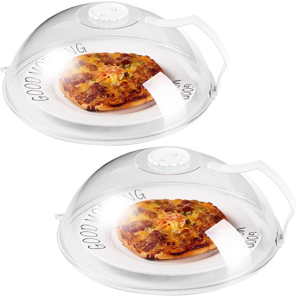 Clean Cooking: BPA-Free Splatter Cover 2-Pack for Your Microwave
