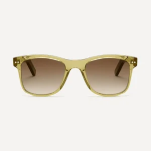 Pala sunglasses in yellow with a tan lens