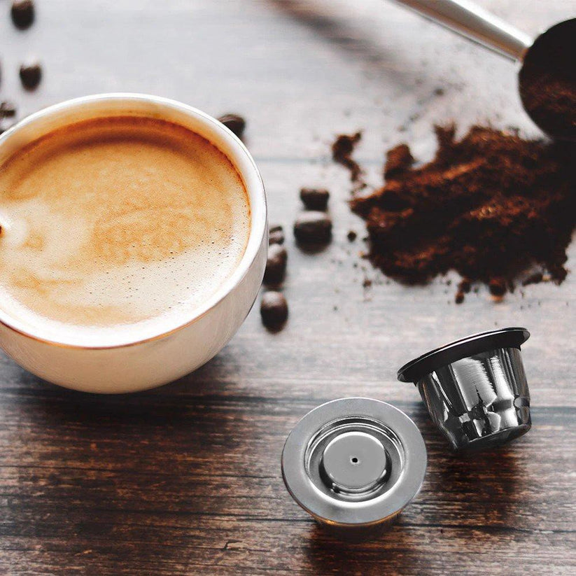 Nespresso Original Pod Set with reusable filters.