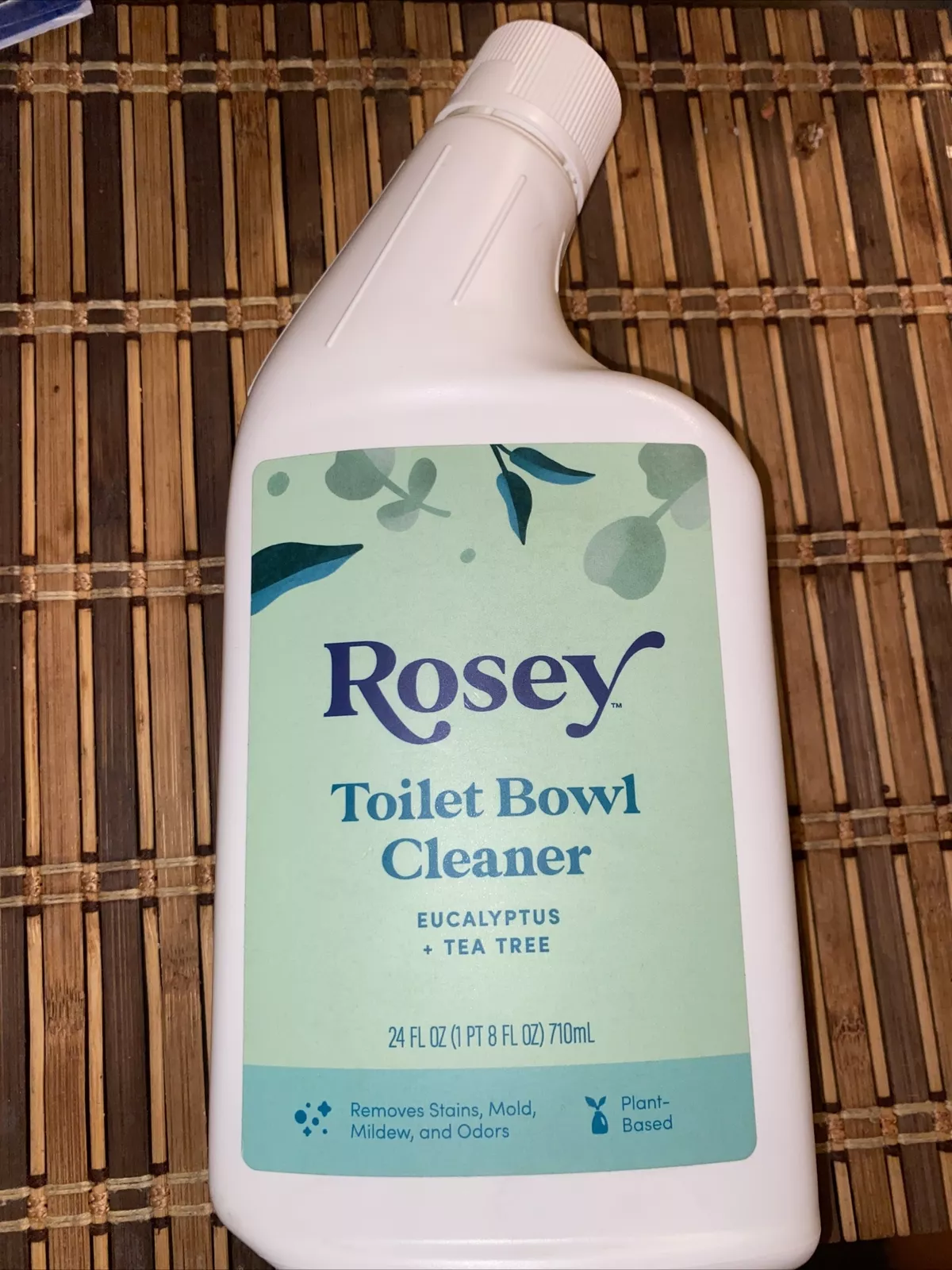 Rosey Toilet Bowl Cleaner: Tough on Stains, Gentle on the Planet.