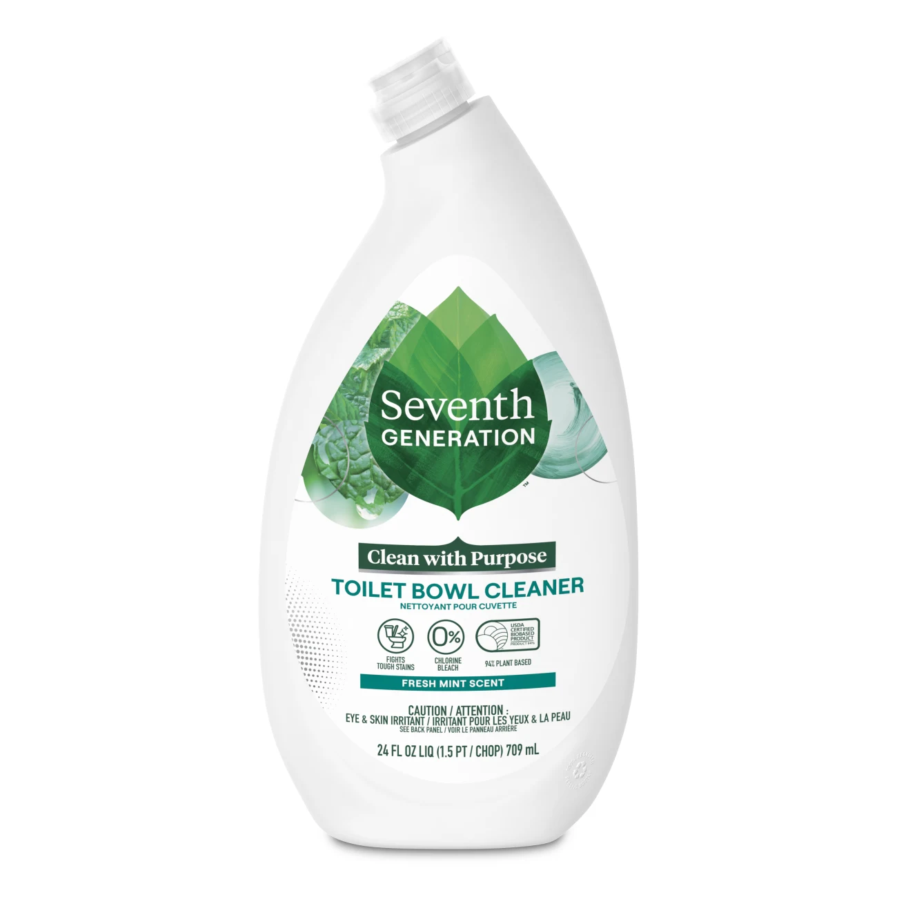 Seventh Generation Professional Toilet Bowl Cleaner: Powerful Clean, Eco-Friendly Formula.