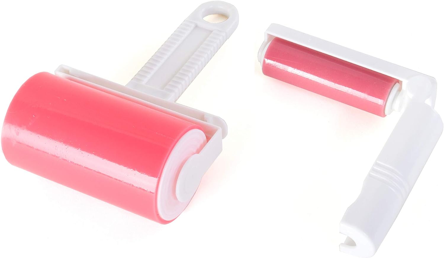 Pink and White Sticky Master Reusable Lint Roller