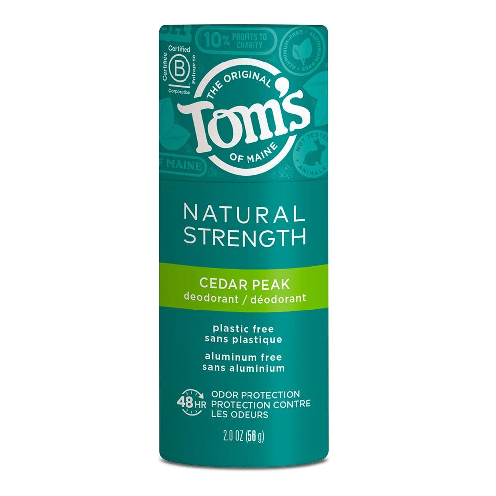 Tom’s of Maine Deodorant: Plastic-Free, Aluminum-Free