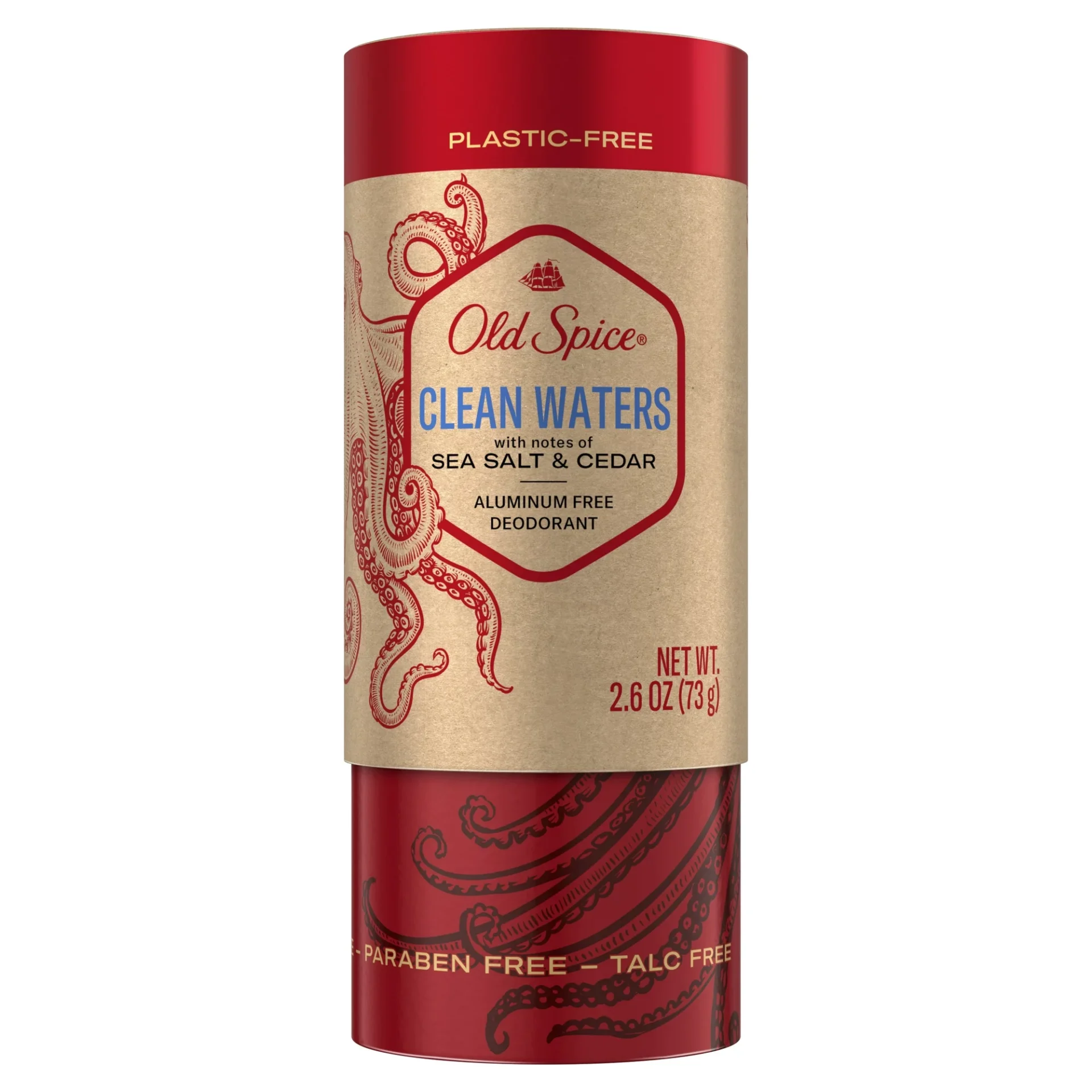 Old Spice Men's Plastic-Free Deodorant