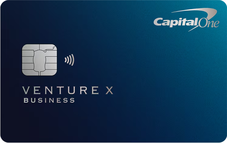 Capital One Venture X Business card offering travel rewards for nonprofit organizations.